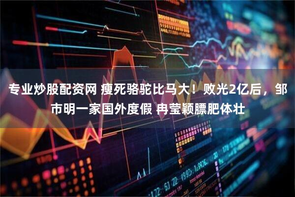 专业炒股配资网 瘦死骆驼比马大！败光2亿后，邹市明一家国外度假 冉莹颖膘肥体壮